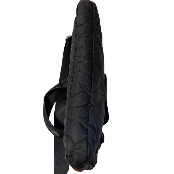 ❤️ NWOT! Marc Jacobs Black Nylon Embroidered 13” Laptop /Messenger Bag - Picture 8 of 11